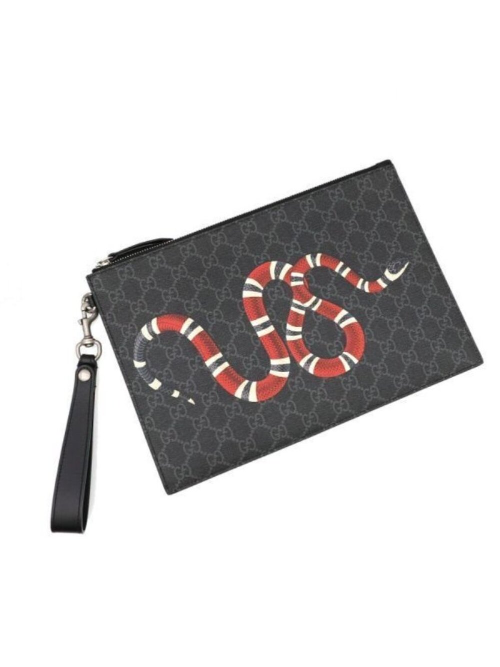 Gucci GG Supreme Clutch
